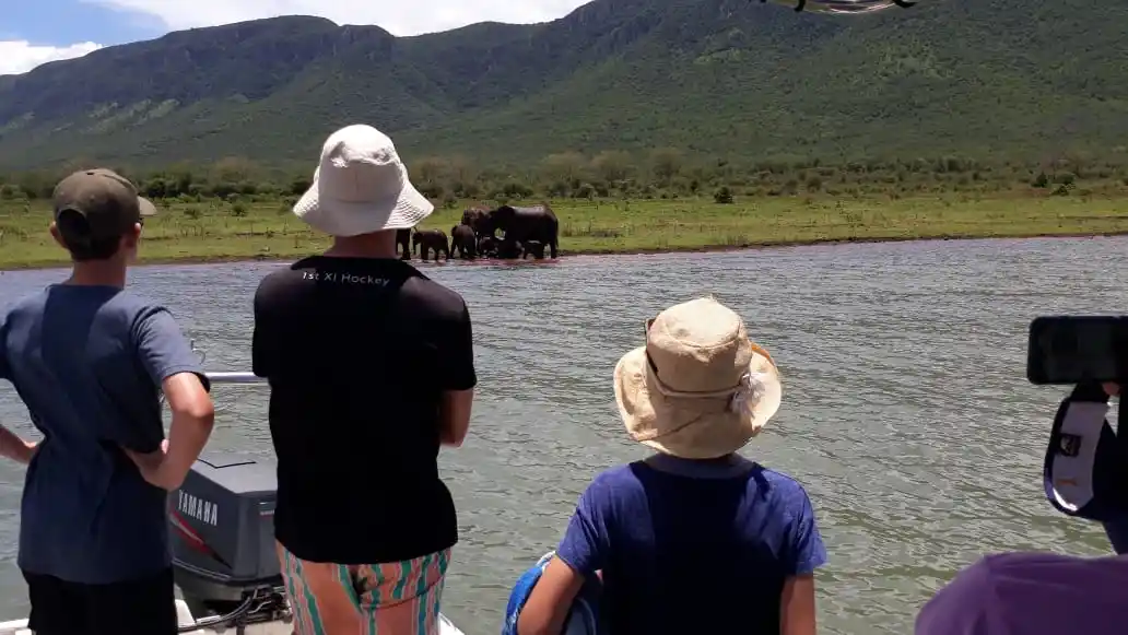 Lake Jozini tiger fishing moment
