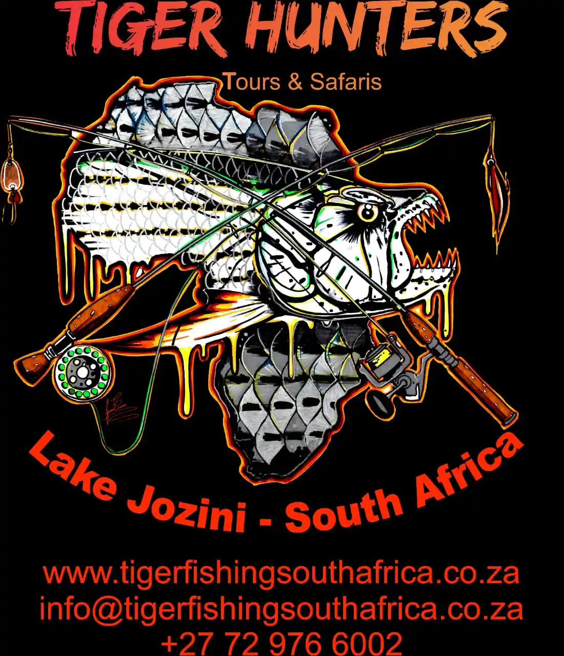 Lake Jozini tiger fishing moment