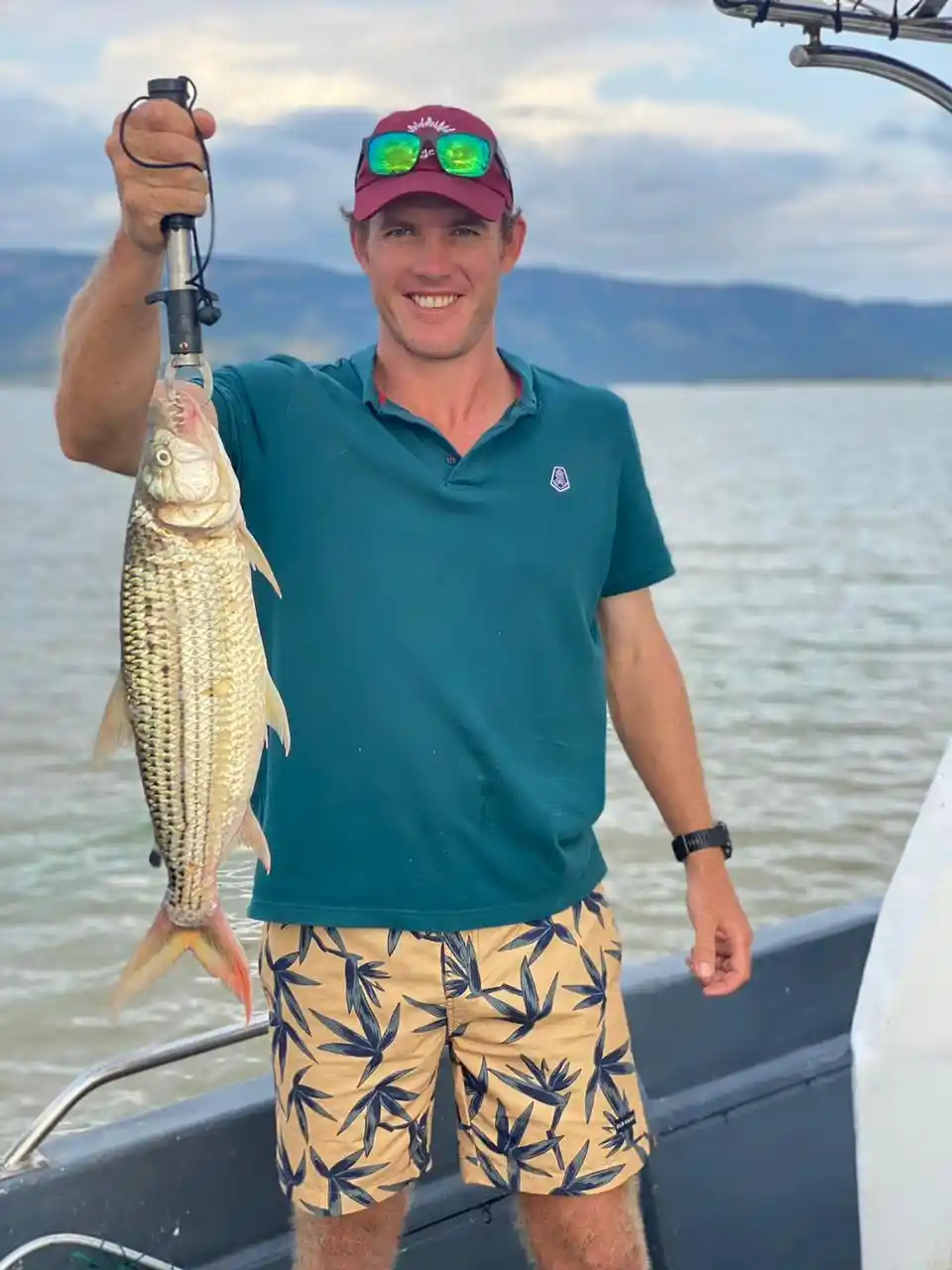 Lake Jozini tiger fishing moment