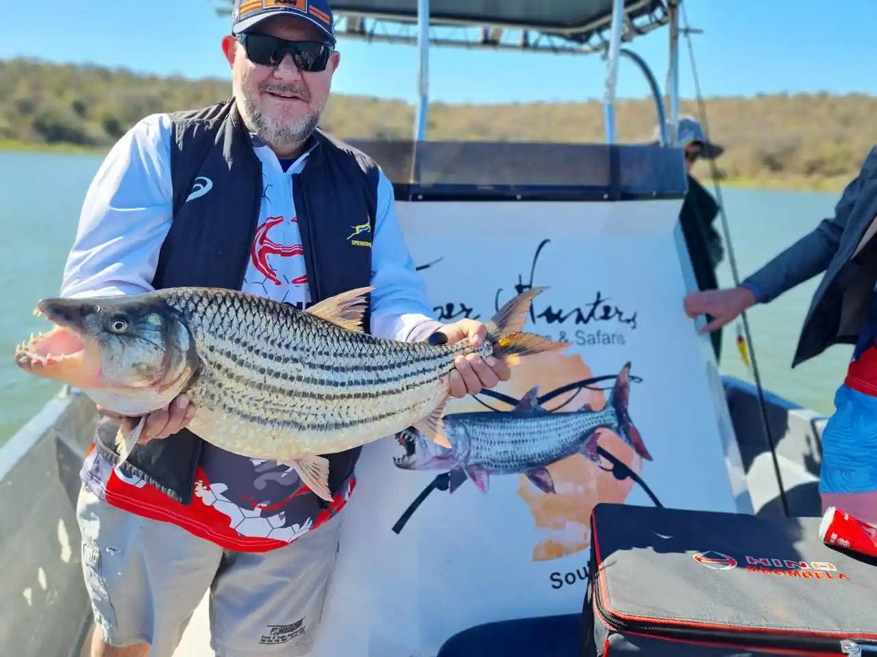 Lake Jozini tiger fishing moment
